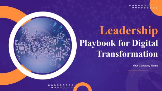 Leadership Playbook For Digital Transformation Powerpoint Presentation Slides