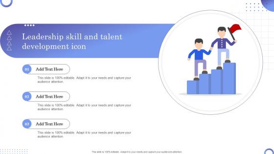 Leadership Skill And Talent Development Icon