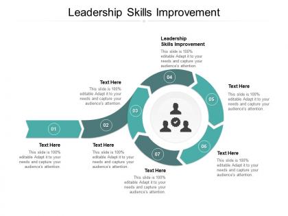 Leadership skills improvement ppt powerpoint presentation file designs download cpb
