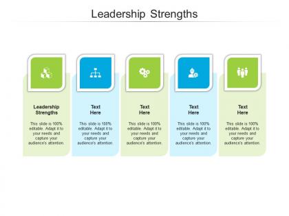 Leadership strengths ppt powerpoint presentation model graphic tips cpb