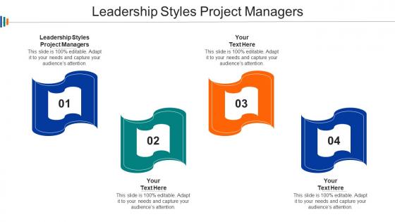 Leadership Styles Project Managers Ppt Powerpoint Presentation File Background Cpb