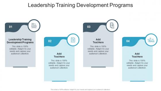 Leadership Training Development Programs In Powerpoint And Google Slides Cpb