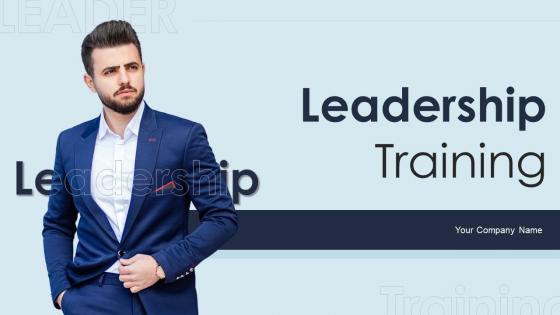 Leadership Training Powerpoint Ppt Template Bundles CRP