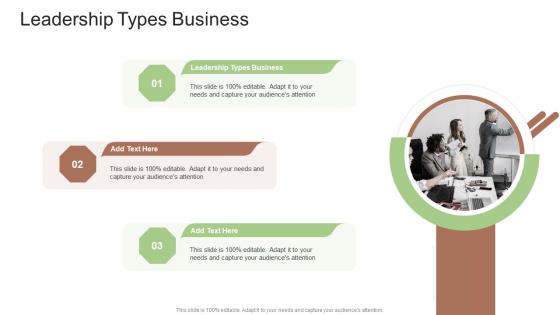 Leadership Types Business In Powerpoint And Google Slides Cpb