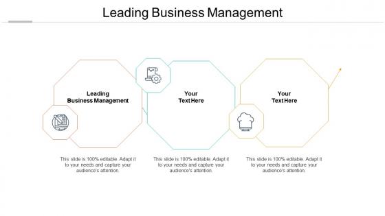 Leading business management ppt powerpoint presentation styles example cpb