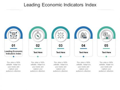 Leading economic indicators index ppt powerpoint presentation slides cpb