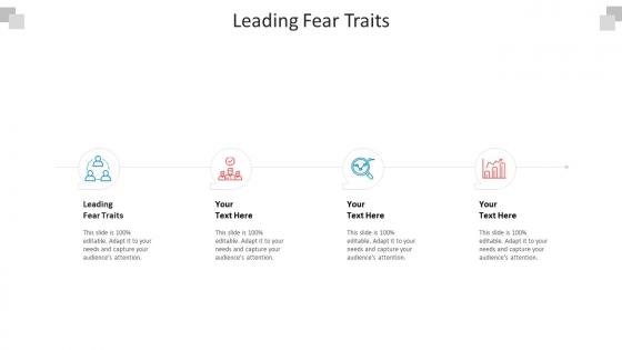 Leading fear traits ppt powerpoint presentation professional example introduction cpb