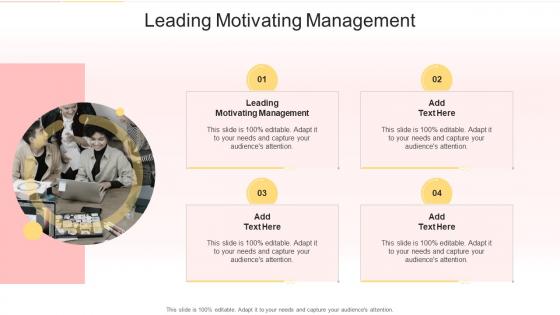 Leading Motivating Management In Powerpoint And Google Slides Cpb