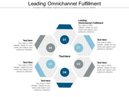 Leading omnichannel fulfillment ppt powerpoint presentation summary cpb