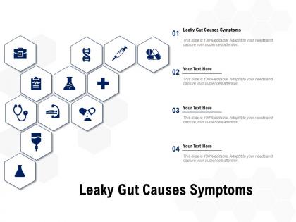 Leaky gut causes symptoms ppt powerpoint presentation model inspiration