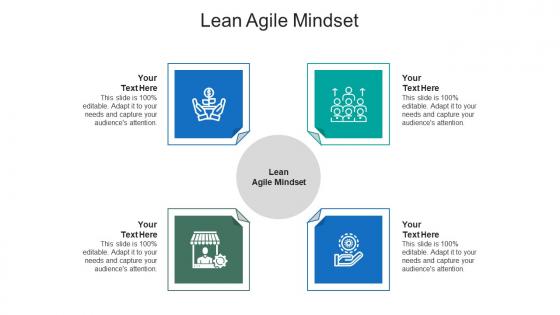 Lean agile mindset ppt powerpoint presentation professional deck cpb