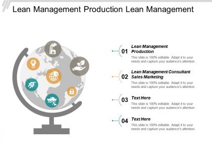 Lean management production lean management consultant sales marketing cpb