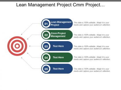 Lean management project cmm project management change management outsourcing cpb