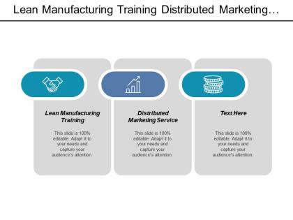 Lean manufacturing training distributed marketing service asset management report cpb