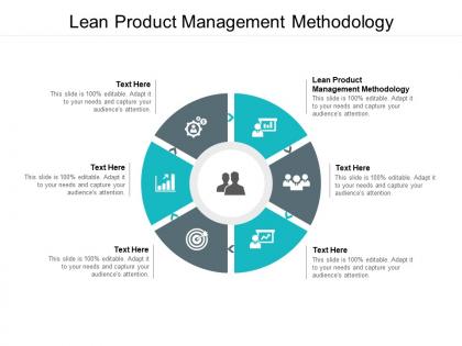Lean product management methodology ppt powerpoint presentation file slide download cpb