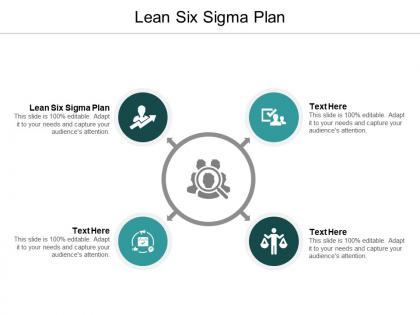 Lean six sigma plan ppt powerpoint presentation portfolio designs download cpb