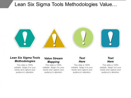 Lean six sigma tools methodologies value stream mapping cpb