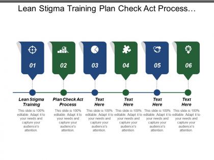 Lean stigma training plan check act process resource matrix cpb