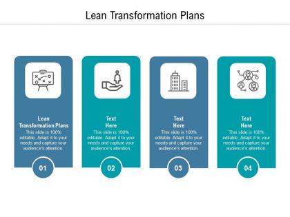Lean transformation plans ppt powerpoint presentation styles graphics example cpb