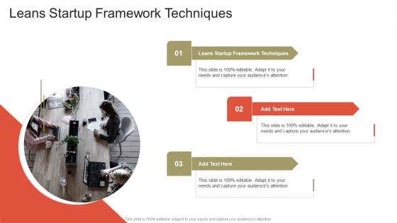 Leans Startup Framework Techniques In Powerpoint And Google Slides Cpb