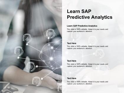 Learn sap predictive analytics ppt powerpoint presentation ideas outfit cpb