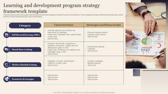 Learning And Development Program Strategy Framework Template