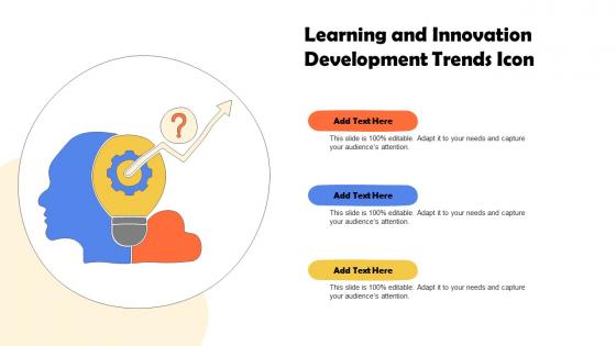 Learning And Innovation Development Trends Icon