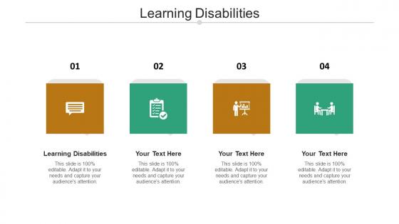 Learning disabilities ppt powerpoint presentation ideas format cpb