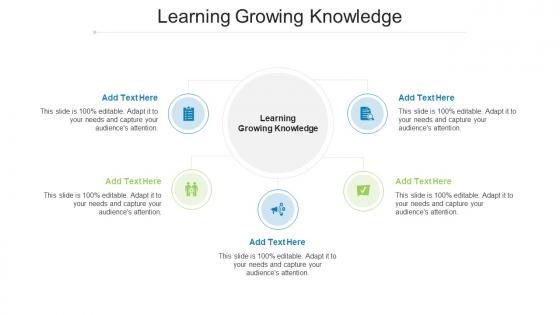 Learning Growing Knowledge Ppt Powerpoint Presentation Gallery Ideas Cpb