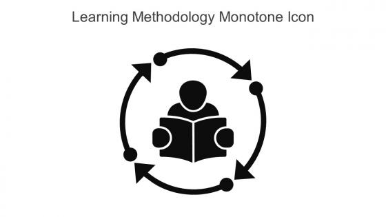 Learning Methodology Monotone Icon In Powerpoint Pptx Png And Editable Eps Format