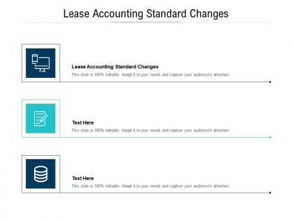 Lease accounting standard changes ppt powerpoint show elements cpb
