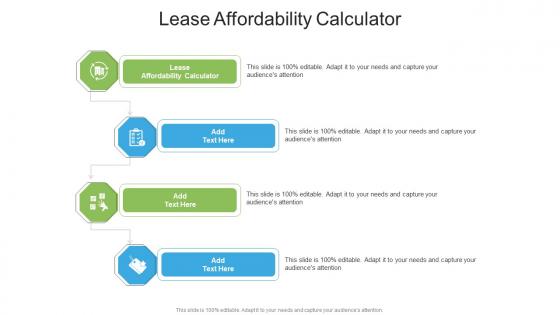 Lease Affordability Calculator In Powerpoint And Google Slides Cpb