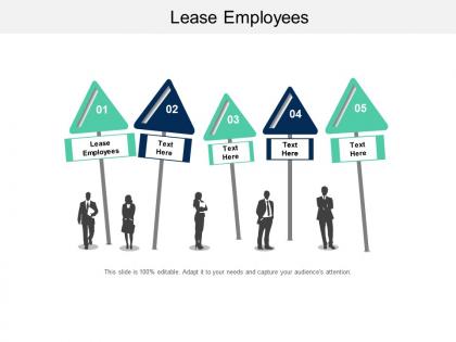 Lease employees ppt powerpoint presentation infographics gallery cpb