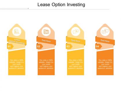 Lease option investing ppt powerpoint presentation portfolio background image cpb