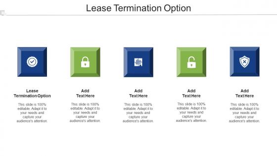 Lease Termination Option Ppt Powerpoint Presentation Pictures File Formats Cpb