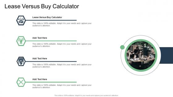 Lease Versus Buy Calculator In Powerpoint And Google Slides Cpb