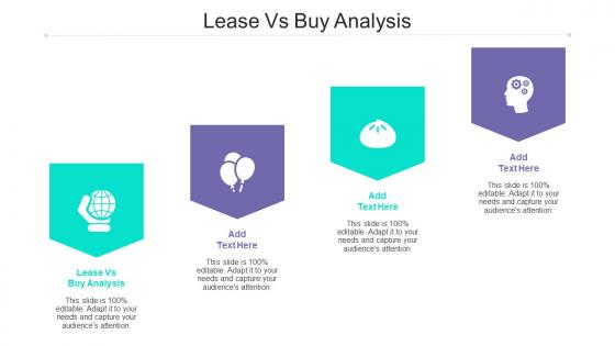 Lease Vs Buy Analysis Ppt Powerpoint Presentation Visual Aids Background Images Cpb