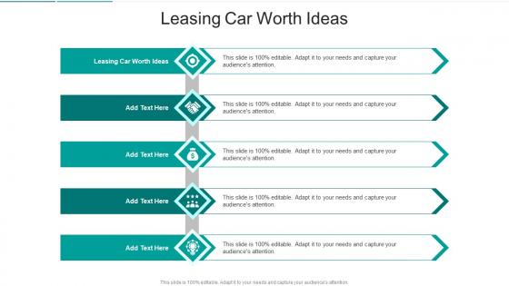 Leasing Car Worth Ideas In Powerpoint And Google Slides Cpb
