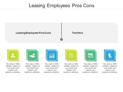 Leasing employees pros cons ppt powerpoint presentation professional pictures cpb