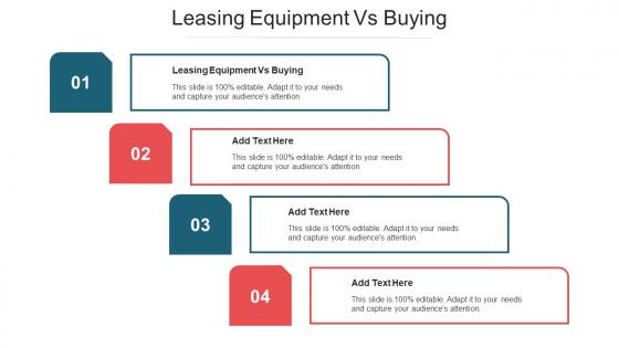 Leasing Equipment Vs Buying Ppt Powerpoint Presentation Summary Infographics Cpb