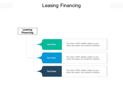 Leasing financing ppt powerpoint presentation ideas pictures cpb