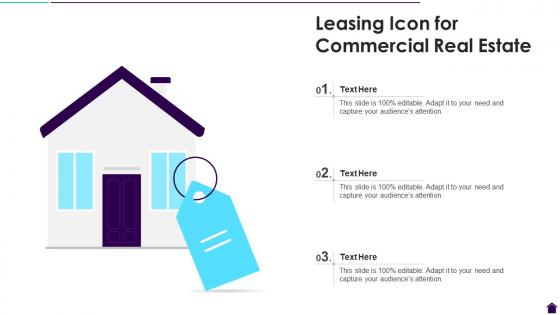 Leasing Icon For Commercial Real Estate