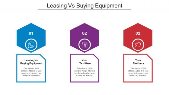 Leasing Vs Buying Equipment Ppt Powerpoint Presentation Styles Outfit Cpb