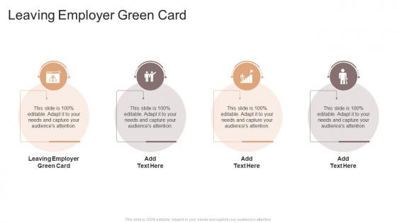 Leaving employer green card in powerpoint and google slides cpb