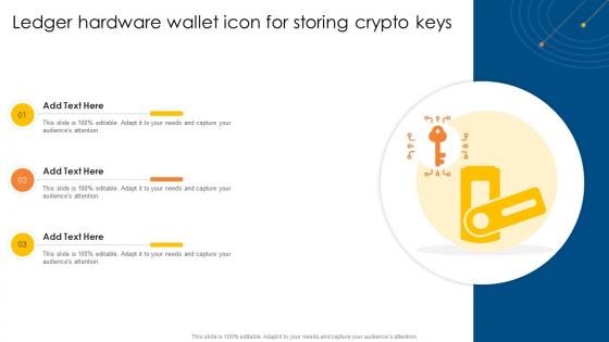 Ledger Hardware Wallet Icon For Storing Crypto Keys