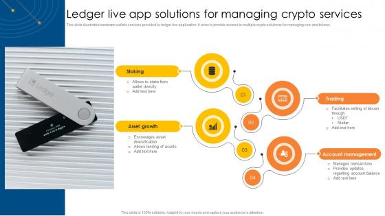Ledger Live App Solutions For Managing Crypto Services