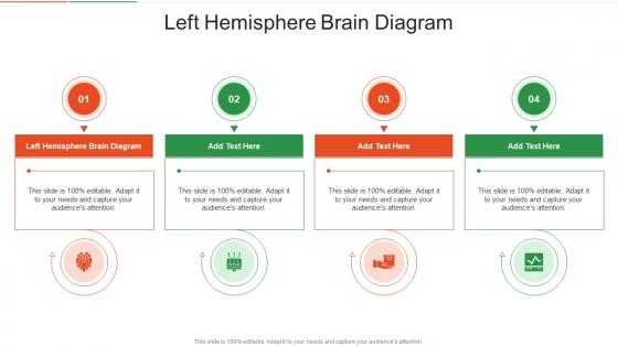 Left Hemisphere Brain Diagram In Powerpoint And Google Slides Cpb