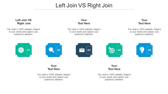 Left join vs right join ppt powerpoint presentation model graphics pictures cpb