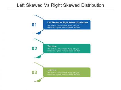 Left skewed vs right skewed distribution ppt powerpoint presentation portfolio design ideas cpb