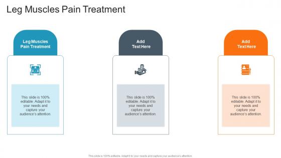 Leg Muscles Pain Treatment In Powerpoint And Google Slides Cpb